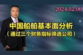 中国船舶基本面分析（通过三个财务指标筛选公司）视频封面