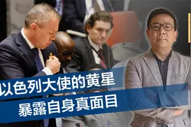 抗议联大决议，以色列大使佩戴“黄星”，反而暴露自身“真面目”视频封面