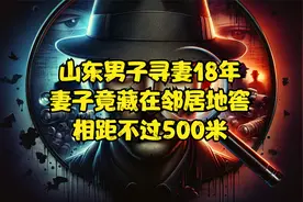 山东男子寻妻18年，妻子竟藏在邻居地窖，相距不过500米视频封面