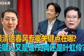 赖清德春风专案关键点在哪？关键人又是谁？知青还是叶虹伶？视频封面