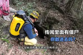 小伙独自探秘四川鬼王洞，传闻里面有吃人的粽子，你敢信吗？视频封面