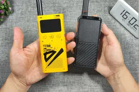高颜值大功率超轻薄，主打户外全新配色的极蜂超薄户外对讲机开箱视频封面