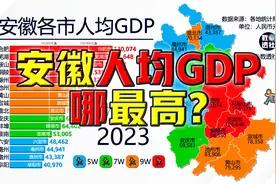 安徽人均GDP哪最高？@DOU+小助手视频封面