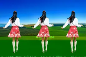 大气豪迈DJ广场舞《中国人》动感飞扬，演示分解，好学好看视频封面