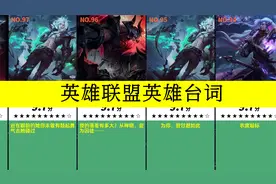 虎扑评分,英雄联盟英雄台词,召唤师,你的本命英雄在里面吗视频封面