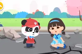 青少年成长手册 地震逃离时，手被玻璃划伤了 #地震 #儿童动画视频封面