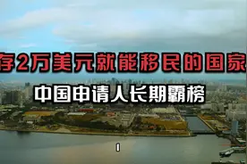 存2万美元就能移民的国家，中国申请人常年霸榜视频封面