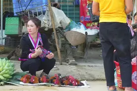 周末赶集人比较多，金花挑着公鸡去卖，还给宗先生买了新衣服视频封面