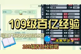 老王鉴定109级百亿经验