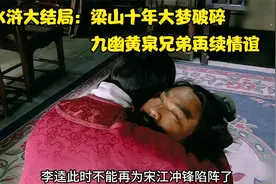 水浒大结局：李逵追随宋江喝下毒酒，花荣吴用自缢宋江坟前视频封面