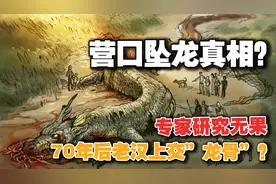 营口坠龙真相？照片为证？专家研究无果，70年后老汉交出"龙骨"？视频封面