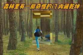 原始森林深处有扇奇怪的门，只要轻轻一推开，就能进入隐藏空间！视频封面