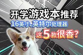 【开学游戏本推荐】16英寸、英特尔处理器，这5款很香？视频封面