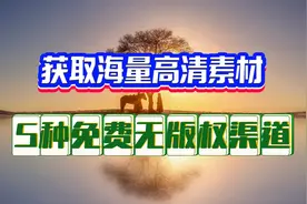 免费无版权视频图片素材哪里找？教你5种获取渠道，解决创作难题视频封面