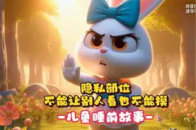 儿童睡前故事【隐私部位不能让别人看也不能摸】