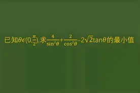 2014武汉高考数学题求最小值，学霸的做法很巧妙！视频封面