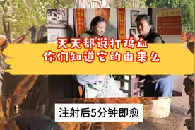 天天都说打鸡血打鸡血，你们知道打鸡血的来历么视频封面