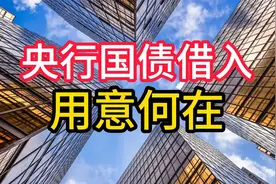 央行国债借入，用意何在？大白话给你一次讲透！视频封面