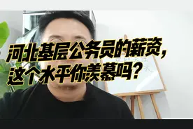 河北基层公务员的薪资，这个水平你羡慕吗？视频封面