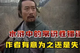 水浒中有七个地方明显是历史错误，这究竟是作者有意为之还是失误视频封面
