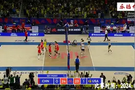 正播中国女排vs美国，25：23，中国女排大杀四方，看得人热血沸腾