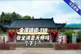 龙虎山天师府主持张金涛道长是不是天师视频封面