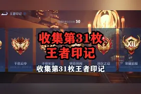 收集第31个王者印记，赢了就能拿到！