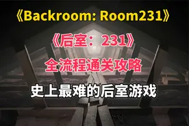 【后室：231】首发通关，全关卡通关教学，史上最难的后室游戏！