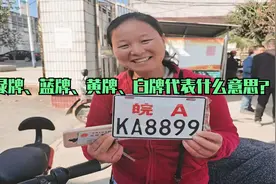 才知道，电动车绿牌、蓝牌、黄牌、白牌代表什么意思？上牌收费吗视频封面