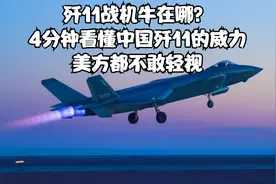 歼11战机牛在哪？4分钟看懂中国歼11的威力，美方都不敢轻视视频封面