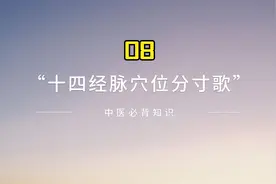 十四经脉穴位分寸歌-足少阴肾经视频封面