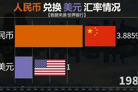 近60年人民币兑美元汇率情况一览，人民币走向世界！视频封面