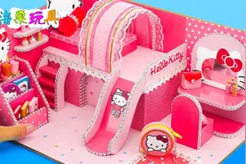 手工DIY：手工打造凯蒂猫主题房间，快来看看这是你的梦想小屋吗