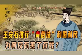 1021年1月12日王安石出生，他推行青苗法利国利民，最终为何失败视频封面