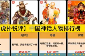 【虎扑锐评】中国神话人物排行榜（最新最全），神话影响力大排行视频封面