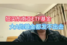 狂买东南亚ETF基金，大A基金都发不出去