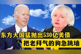 216. 东方大国猛抛出530亿美债，把老拜气得狗急跳墙，哈哈，真活视频封面