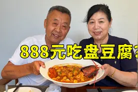 带老两口出去吃大餐，一盘麻婆豆腐花了888元视频封面