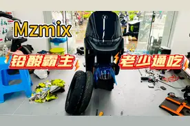 九号Mzmix电动车，新一代的铅酸霸主通吃车型，换个轮胎有必要吗视频封面