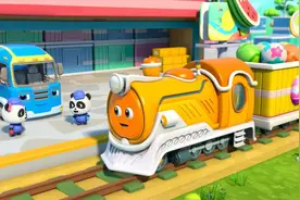 宝宝巴士之汽车帮帮队——运货小火车，带着童话货物驶向幸福车站视频封面