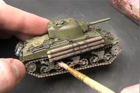 制作1/72 M4 谢尔曼坦克视频封面