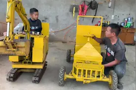 为了以后出去干活方便，今天造了个拖挖机的拖车，大家觉得怎么样视频封面