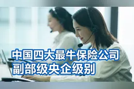 中国四大最牛保险公司，副部级央企级别，你知道是哪四家吗？视频封面