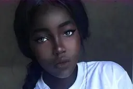 全球最黑女模特，全身上下黑成碳色，但却美得让人无法反驳视频封面