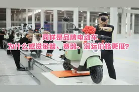 同样是品牌电动车，为什么感觉金箭、赛鸽、深远价格更低？才知道视频封面