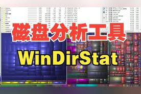 磁盘分析工具 盘符瘦身清理 超大文件查看工具 WinDirStat视频封面