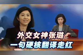 外交女神张璐，因一句“硬核翻译”升职，10年9上总理记者会