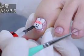 ASMR最专业的韩式修脚足部美甲-3 助眠解压视频封面