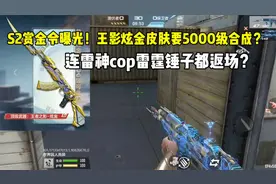 S2赏金令曝光！王影炫金皮肤5000级合成？连雷神cop锤子都返场？