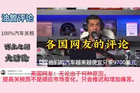 油管热评美国对中国汽车征税100%，看各国吃瓜群众的反应视频封面